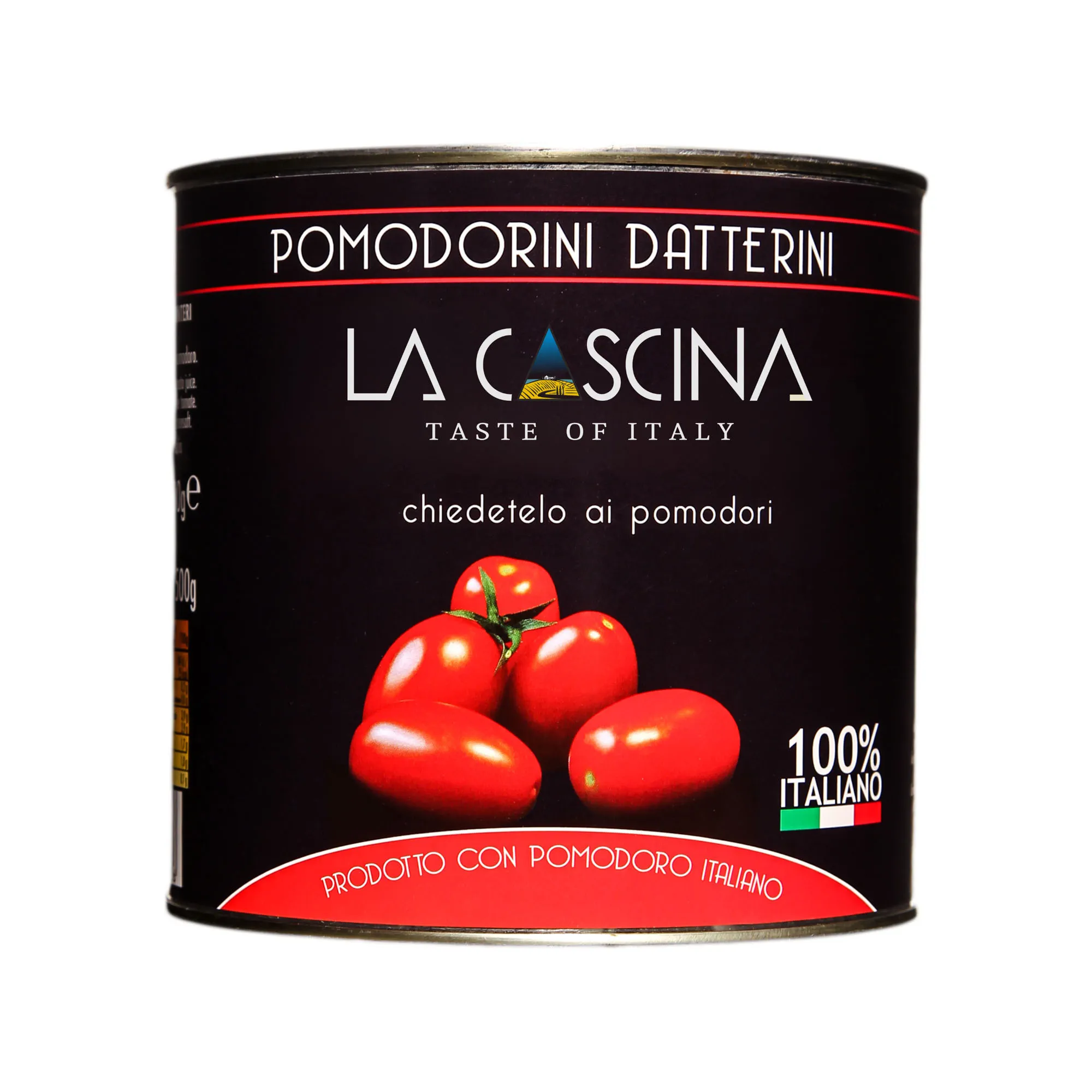 Date Tomatoes non peeled tin 2500 gr