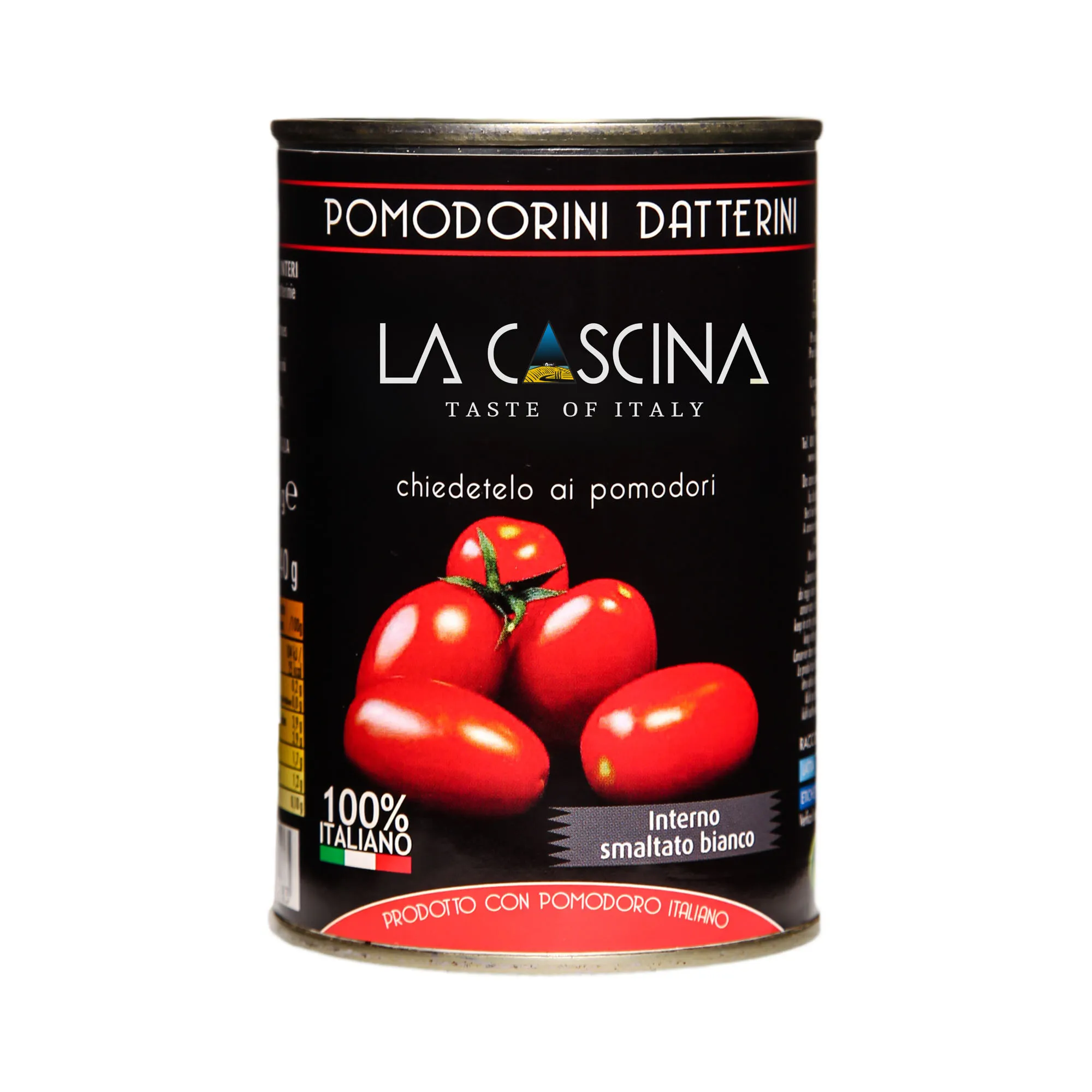 Date Tomatoes non peeled tin 400 gr