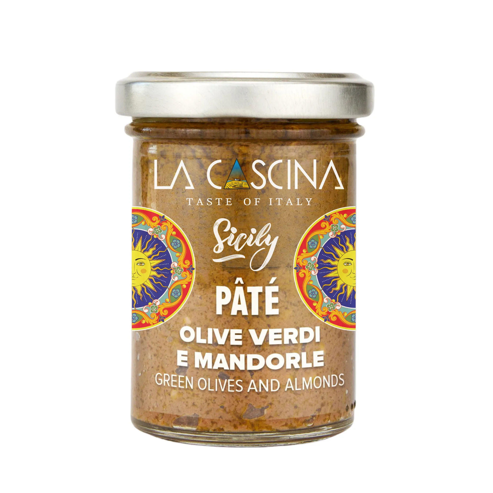 Pâté of green olives and almonds 90 gr